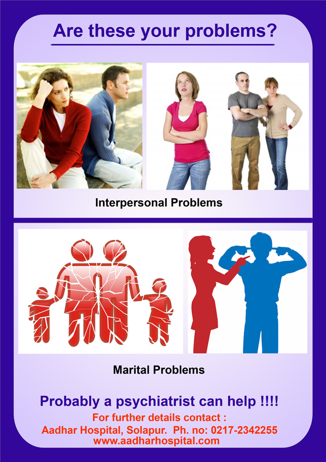 Managing marital and interpersonal problems... are these your problems?